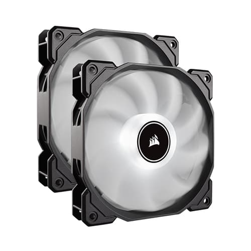 Corsair AF140 White LED Cabinet Fan (Dual Pack)